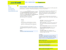 Tablet Screenshot of posteweb.it